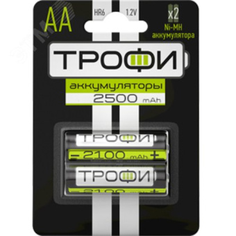 Батарейка HR6-2BL 2500 mAh (20/240/11520)