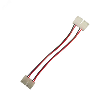 Набор коннекторов для LED ленты 3528/3014/2835 12V 8 мм IP20 2 клипсы с проводом Gauss Basic