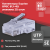 Коннекторы 8P8C (Компьютерный разъем) U/UTP Cat.5e (RJ-45) Уп. 25шт.