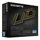 Материнская плата B760M DS3H DDR4, Intel B760, Micro-ATX