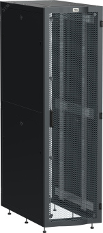 Шкаф серверный ITK LINEA S 19'' 33U 600х1200мм перфорированная дверь черный