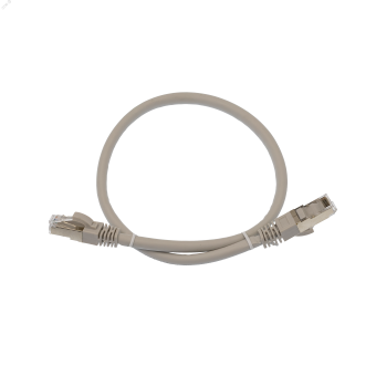 Патч-кордUTP 5e 4x2 26AWG (7x0.16mm) Cu LSZH серый 0,5м