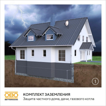 Комплект заземления 6м
