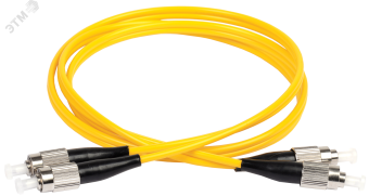 Патч-корд оптический 9/125 (OS2) FC/UPC-FC/UPC (Duplex) 10м