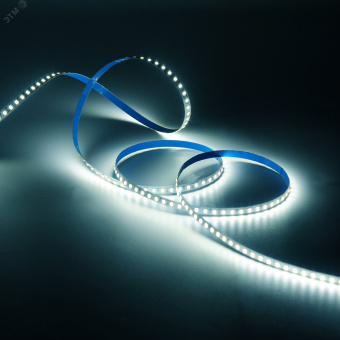 Лента светодиодная LED 2835/120-SMD 9,6 Вт/м 624 Лм/м 4000К белый IP20 12 В DC 8 мм (катушка 2 м) Basic Gauss