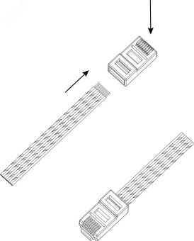 Джек Simple RJ-1-S RJ-45 8P8C CAT 5e