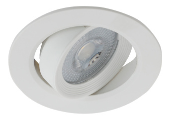 Светильник светодиодный круглый поворотн. LED SMD 5W 4000K, белый KL LED 22A-5 4K WH