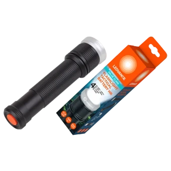 Фонарик тактический | 15W/4000K/1400Lm/IP65 | Батарейки 6хАА | - LEDVANCE