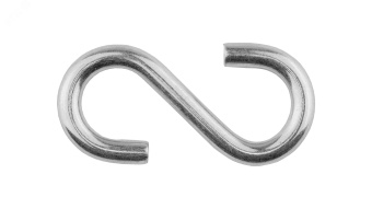 Крюк 3 мм S-образный оцинкованный (6 шт.)
