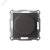 ATLASDESIGN СВЕТОРЕГУЛЯТОР (диммер) повор-нажим, LED, RC, 400Вт, мех., БАЗАЛЬТ