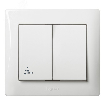 Galea Life Выключатель двойной IP44