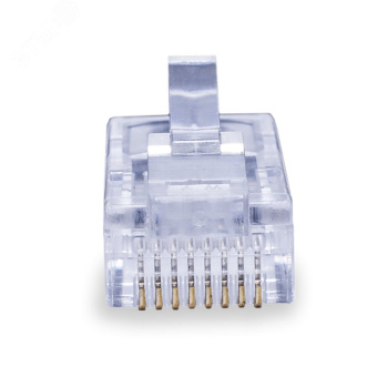 Коннекторы 8P8C (Компьютерные разъемы) U/UTP Cat.5e (RJ-45) Уп. 100шт.