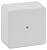 Коробка распаячнаяBS-W-100-100-50 без клеммы 100х100х50мм белая IP40