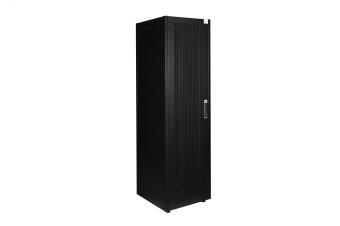 Шкаф нап. 19', 36U 600х600, перед. дв. перф., задн. стен. перф., сер. DATAREX