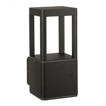 Светильник фасадный Arte Lamp PHERKAD A2726AL-1BK 1*LED Металл Чёрный
