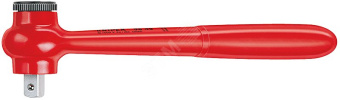 Рукоятка трещоточная VDE 1000V DR 1/2 L-265 мм диэлектрическая