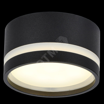 LIGHTING Светильник 4032 накладной потолочный под лампу GX53 черный IEK