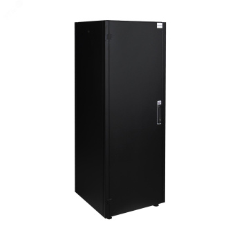 Шкаф нап. 19', 36U 600х600, перед. дв. мет, задн. стен., мет, чер. DATAREX