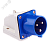 Вилка стационарная 523 2Р+РЕ 32А 220В IP44 PROxima