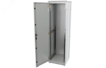 Шкаф напольный телекоммуникационный 19д47U(600x600) передняя дверь металл