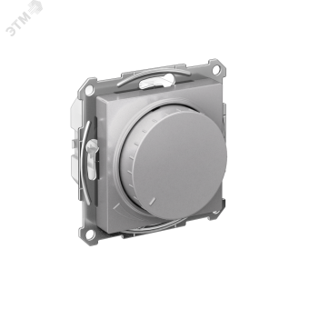 ATLASDESIGN СВЕТОРЕГУЛЯТОР (диммер) повор-нажим, LED, RC, 400Вт, мех., АЛЮМИНИЙ