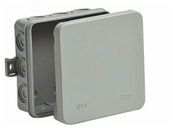 TYCO Коробка распределительная 100х100х35 IP54 12 кабельный ввод