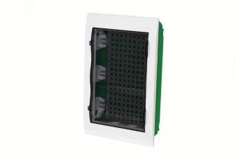 Корпус встраиваемый с прозрачной дверью 3ряд/36мод 2 розетки City9 Box IT к