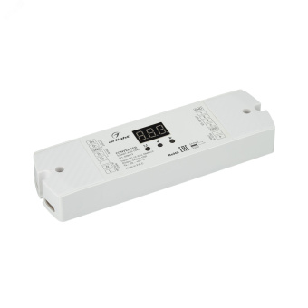 Конвертер SMART-K40-DMX (12-24V, 0/1-10V) (ARL, IP20 Пластик, 5 лет)