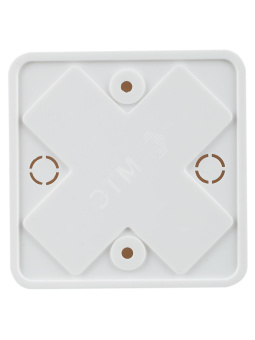 Коробка клеммная 75х75х20 белая IP20 КМ41212-01
