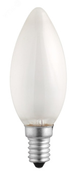 Лампа накаливания B35 240V 40W E14 frosted