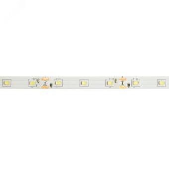 Лента светодиодная LEDх60/м 5м 6w/m 12в 3000К