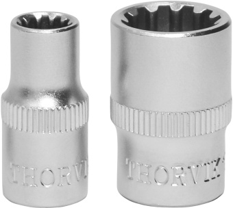 Головка торцевая MultiProf 1/4''DR, 4 мм