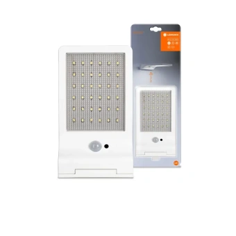 Уличный ночник | 3W/4000K IP44 (Свет/Движение) Белый 192x30x110мм | - LEDVANCE DoorLED Solar Sensor