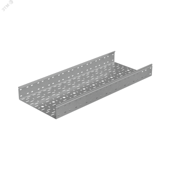 Лоток перф. 100х400х1,2 L2000 мм Стандарт ПЛЮС INOX304