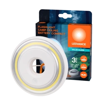 Фонарик кемпинговый | 2.2W/4000K/180Lm/IP20 | Батарейки 3хАА | - LEDVANCE
