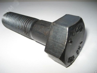 Болт М20х75 ГОСТ Р 52644-2006 неполная резьба класс прочности 10.9