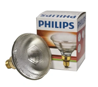 PHILIPS PAR38 IR175С E27 230V d121x136 прозрачная - инфракрасная лампа