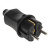 Вилка прямая влагозащищенная 2P+PE 230V, 16 А, IP44 каучук PROconnect