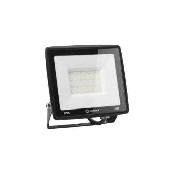30W/6500K 230V IP65 3000Lm 110° 150x151x24mm RU - Светодиодный прожектор чёрный LEDVANCE FL ECO