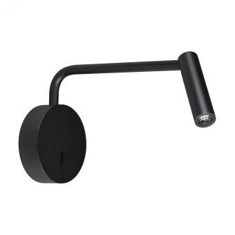 Светильник SP-VERDI-LONG-WALL-3W Warm3000 (BK, 20 deg, 230V) (Arlight, IP20 Металл, 3 года)