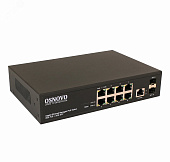 Коммутатор управляемый L2 8 портов GE/SFP 10 100 1000 Мб/сPoE+ 150Вт