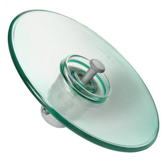 Изолятор стеклянный линейный подвесной с аэродинамическим профилем U 210AD