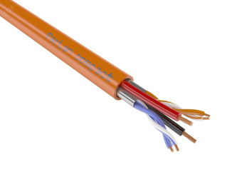 Кабель (провод) ParLan Patch compact S/FTP Cat5e ZH нг(А)-HF 2х2х0,60 mm+2х0,75 mm