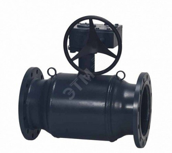 Кран шаровой сталь JIP/G-FF Ду 250 Ру25 фл с редуктором