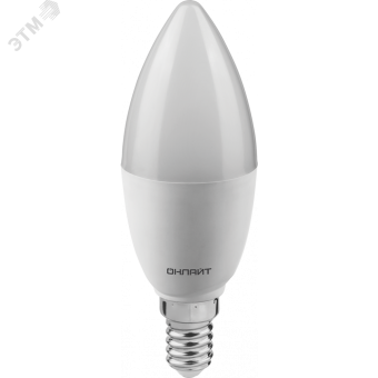 Лампа светодиодная 12вт OLL-C37-12-230-6.5K-E14-FR