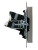 BRITE Розетка компьютерная двойная RJ45 кат.5E РК10-2-БрА алюминий BRITE Розетка компьютерная двойная RJ45 кат.5E РК10-2-БрА алюминий