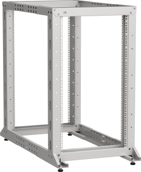 Стойка двухрамная LINEA F 37U 600х600-1000мм серая
