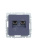 BRITE Розетка двойная RJ11+RJ45 кат.5E РК/Т12-БрМ маренго