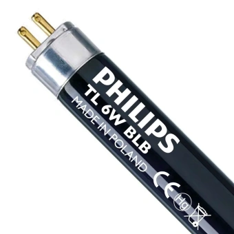 TL 6W/108 G5 | BLB Чёрное стекло | - Лампа ультрафиолетовая PHILIPS