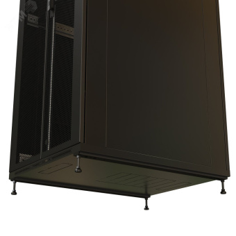 Шкаф напольный 19-дюймовый 22U 1166x800х800 мм ВхШхГ перед. и зад. распашные перфорированные двери 75% черный